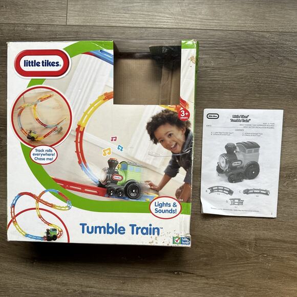 Little Tikes Tumble Train Learn & Play W/ Lights Sound - only goes backwards - Picture 6 of 7